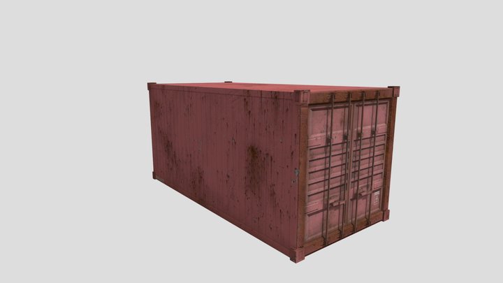 Shipping container 3D Model