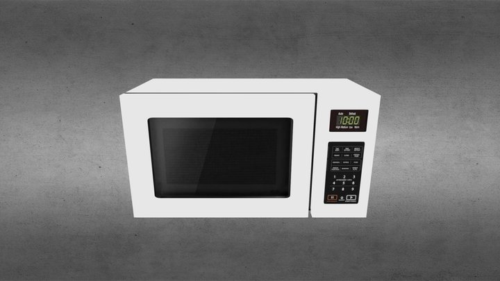 Microwave 3D Model