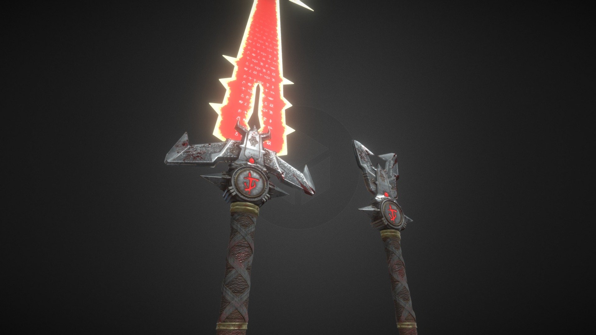 Doom Eternal "The Crucible" Buy Royalty Free 3D model by megalocruz