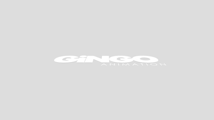 Gingo Animation Logo 2004 Remake 3D Model