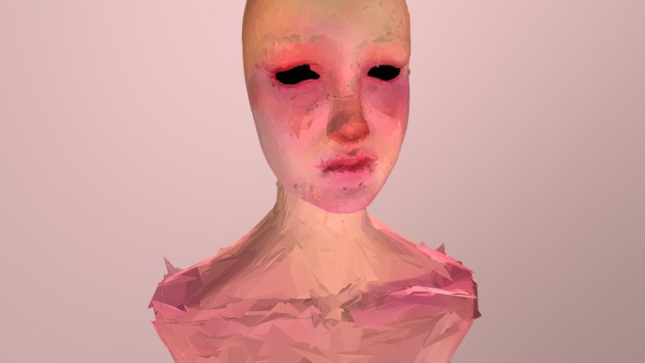 Textured Spirit 3D Model