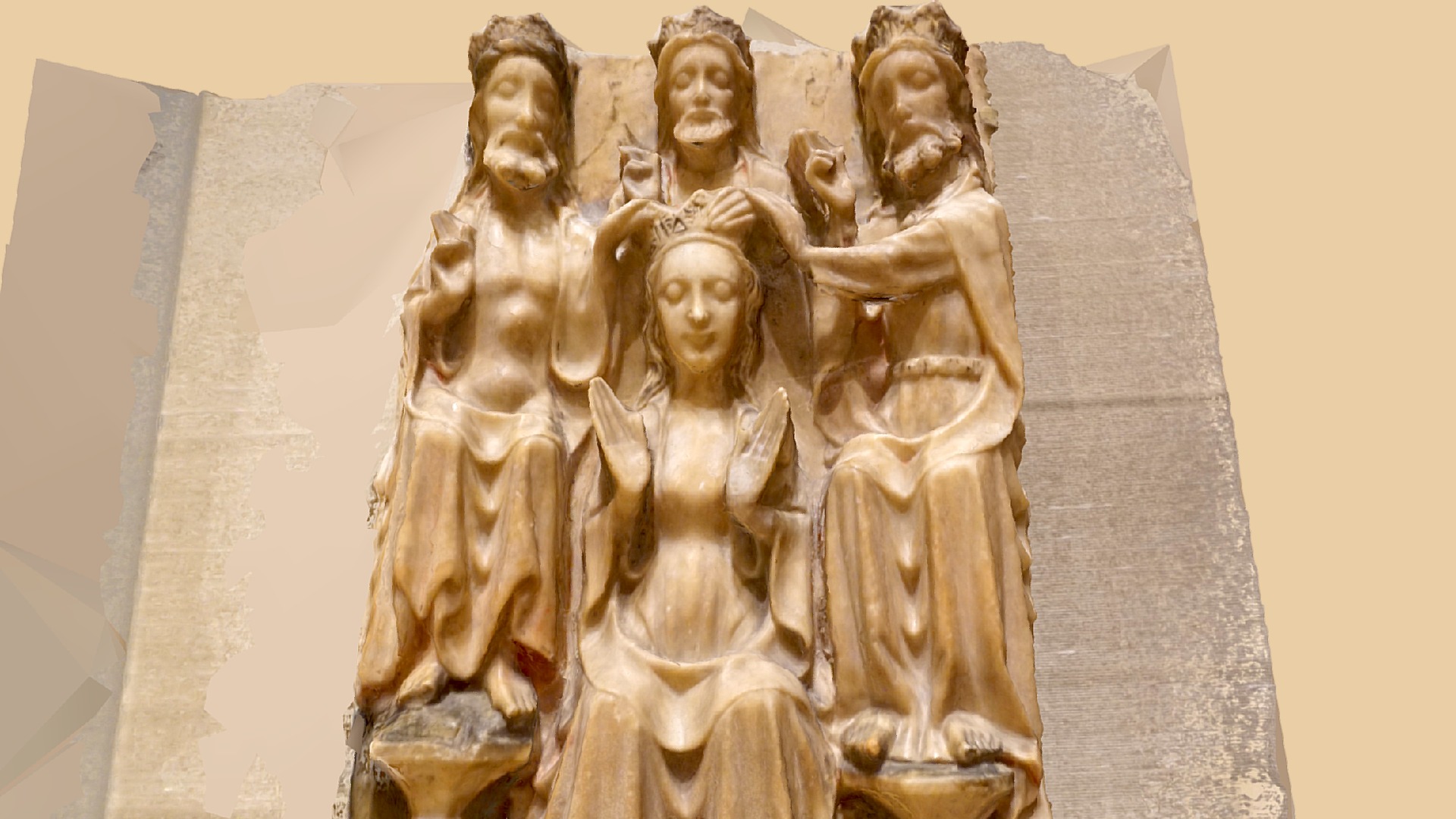 3D model Corenationofvirgins - This is a 3D model of the Corenationofvirgins. The 3D model is about a group of statues.