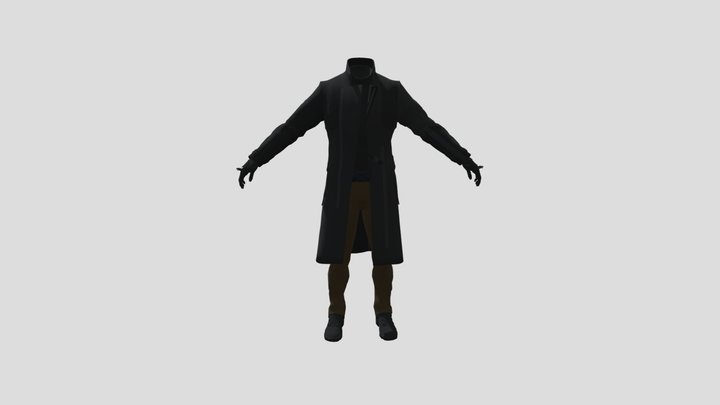 Large_laser_cameraman_body 3D Model