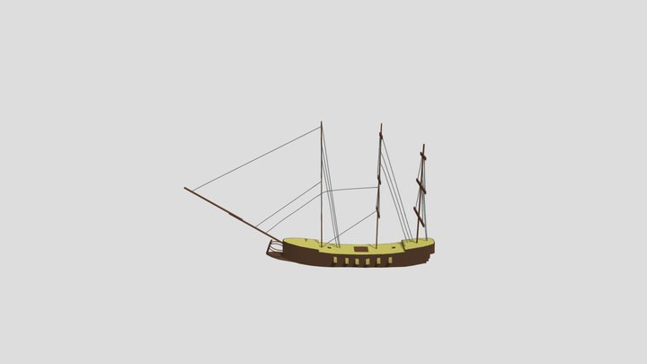 Ship 3D Model