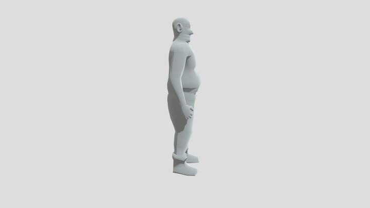 Bob (No Items) attack 2 3D Model