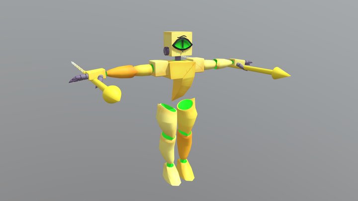 Stylized Harken (Alt) – Kostenloses 3D-Modell STL
