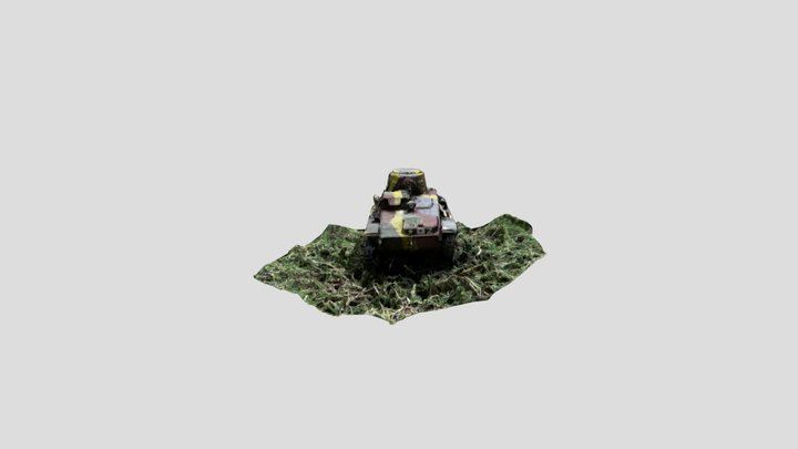 WW2 Japanese Tankette Model Type 94 3D Model