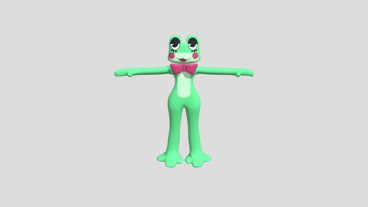 Ribbit 3D Model