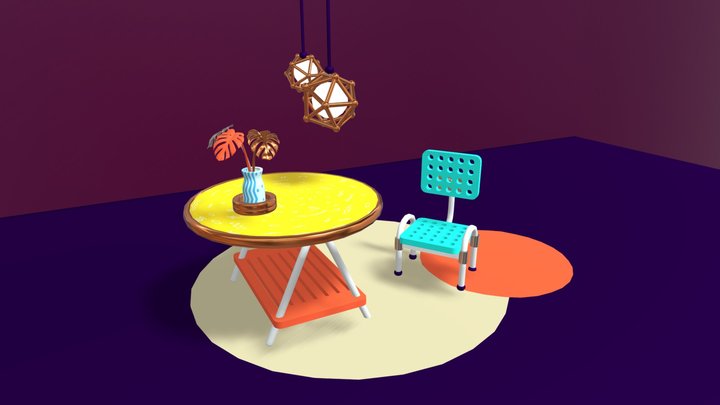 Little Room 3D Model