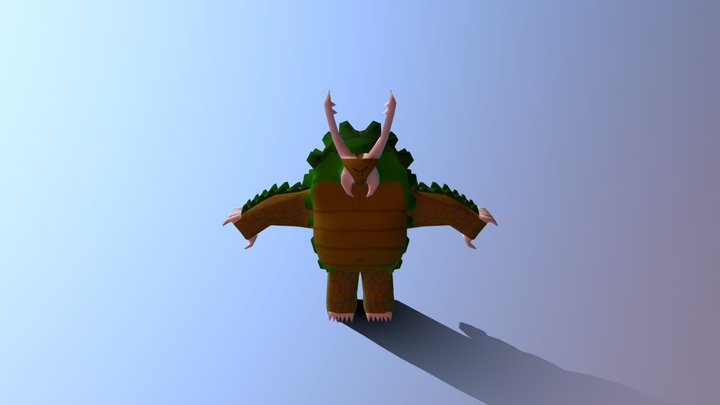 Turtle- bug  reptisect 3D Model