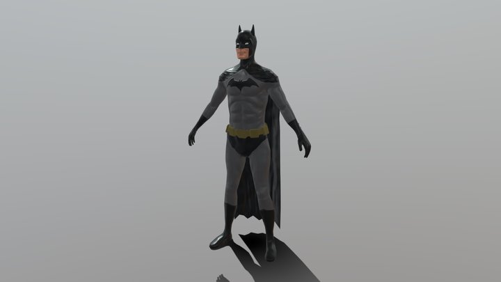 Bat Low 3D Model