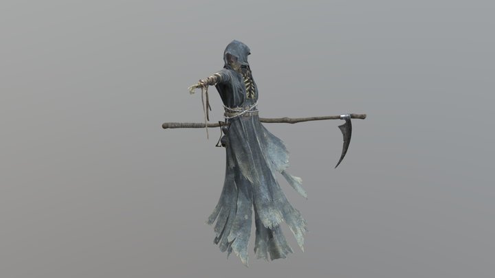 Reaper ghost death god 3D Model