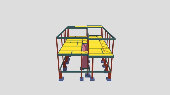 PROJETO ESTRUTURAL. ENG. JOÃO RICARDO. 3D Model