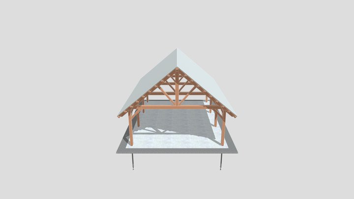 Athabasca Pavilion 3D Model