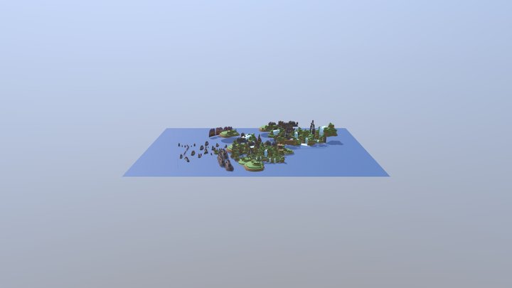 Sonic Generations - Green Hill Zone 3D Model
