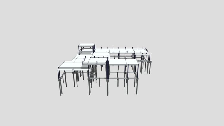 3D ESTRUTURA 3D Model