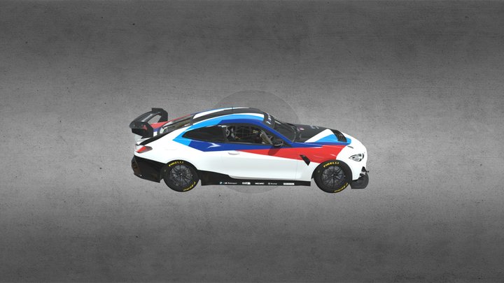 bmw_m4_gt4 3D Model