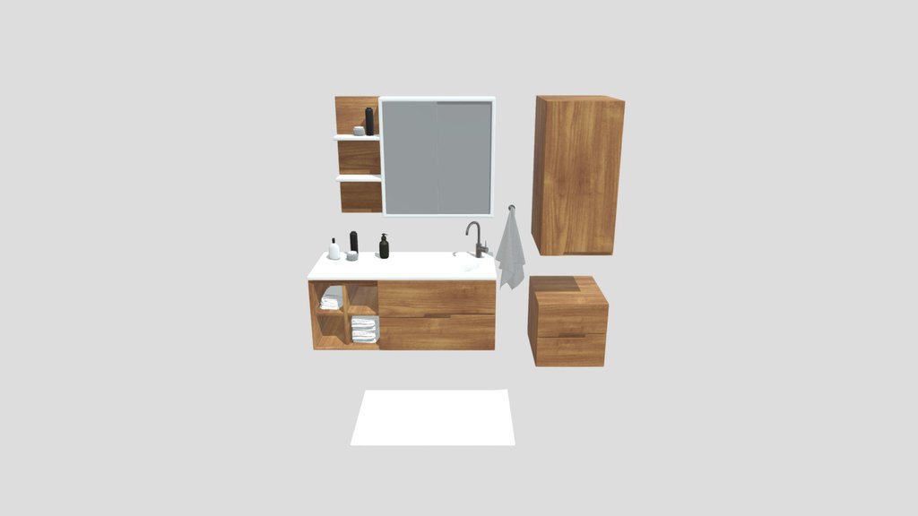 Bathroom Furniture Set