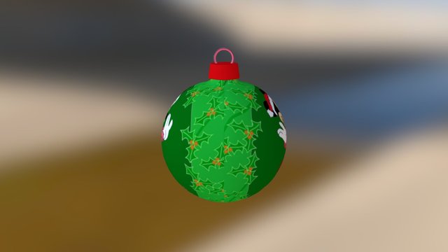 Christmas Ornament 3D Model