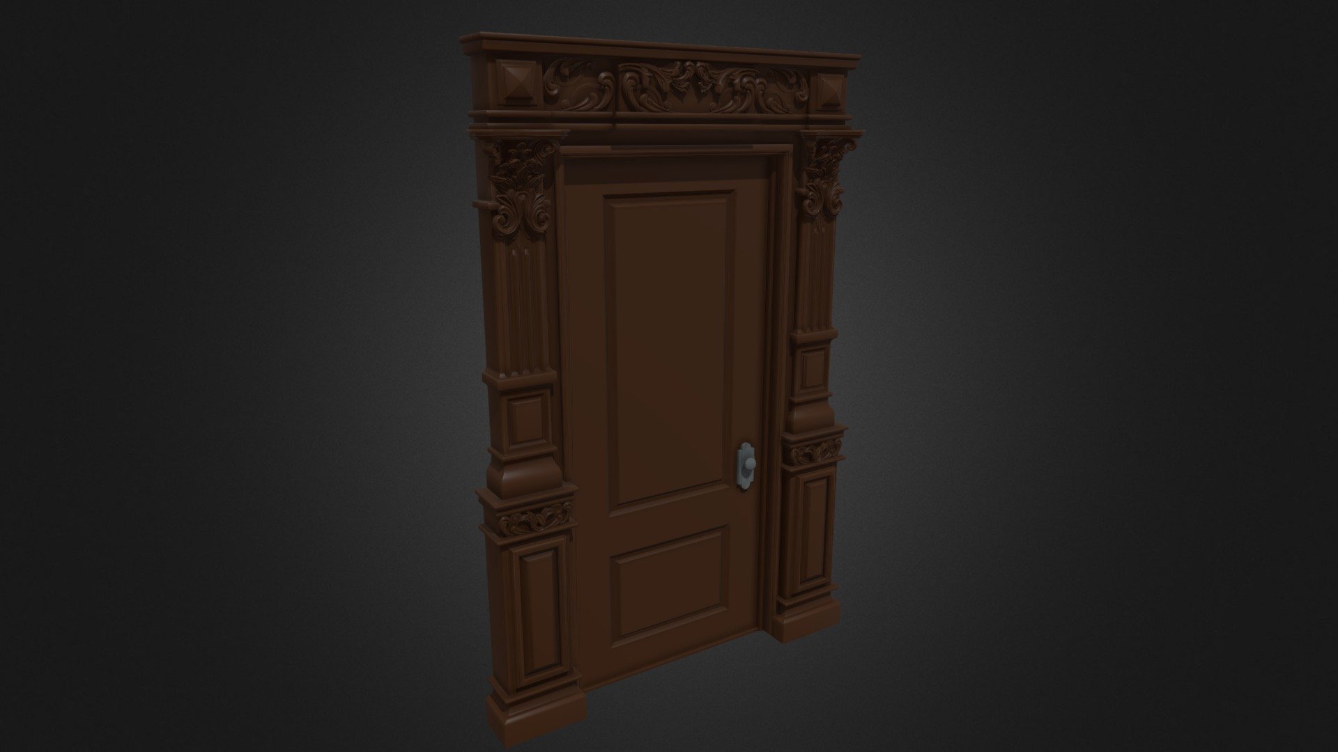 Door Frame Fancy Tall - Download Free 3D model by GameDevMoot [ba20f69 ...
