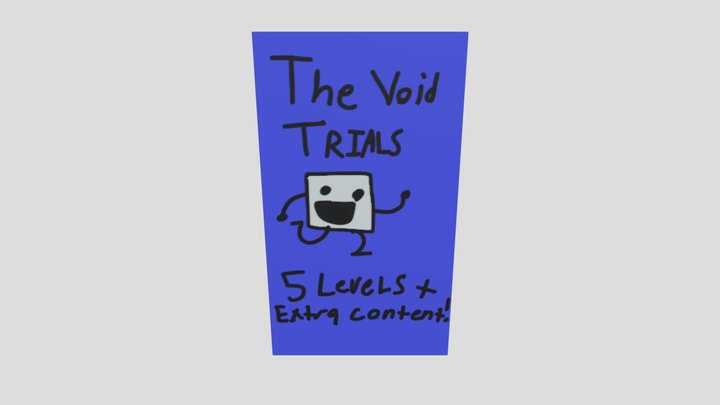 The Void Trials Game Box 3D Model