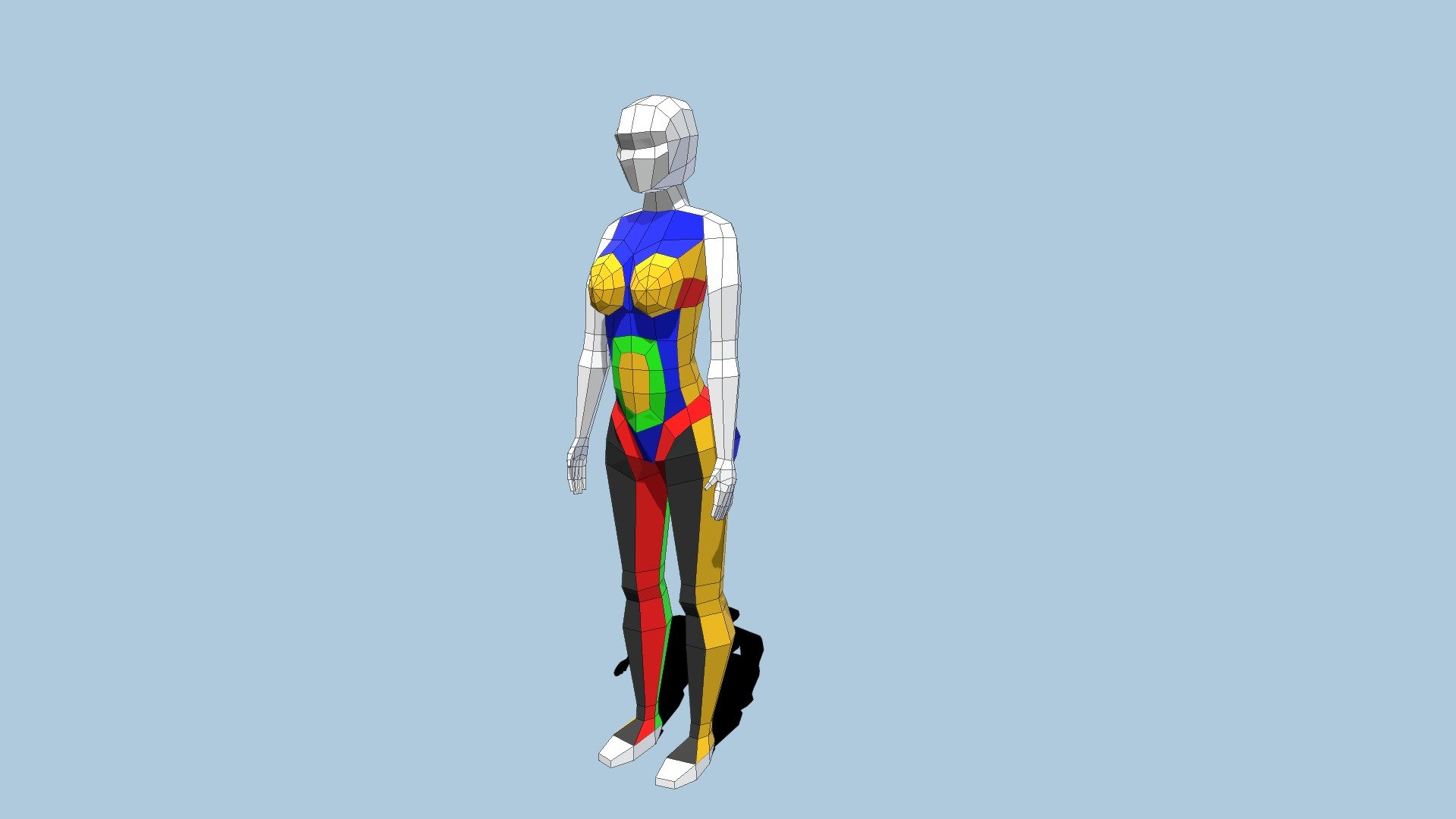 Base Female Mesh