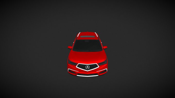 Acura MDX Sport Hybrid 3D Model