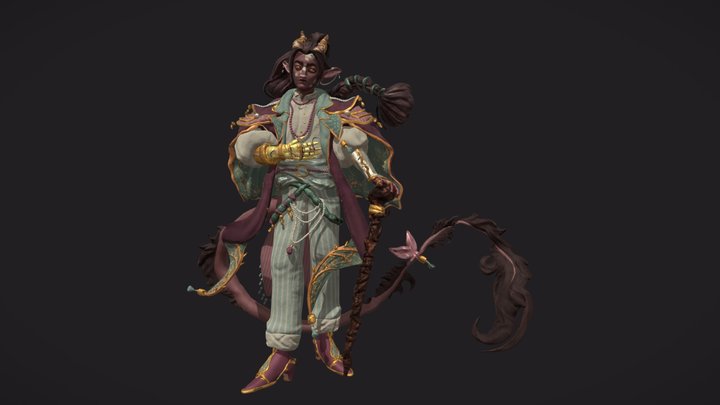 Stylized Creation - Cherry 3D Model