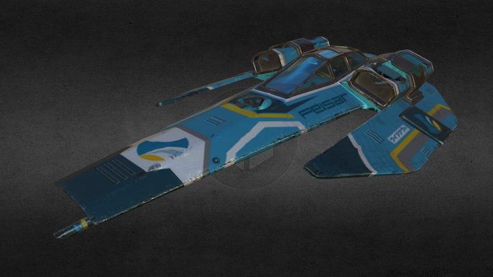 Wipeout model (PS1) 3D Model