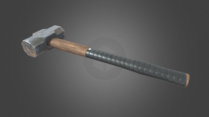Sledge Hammer 3D Model