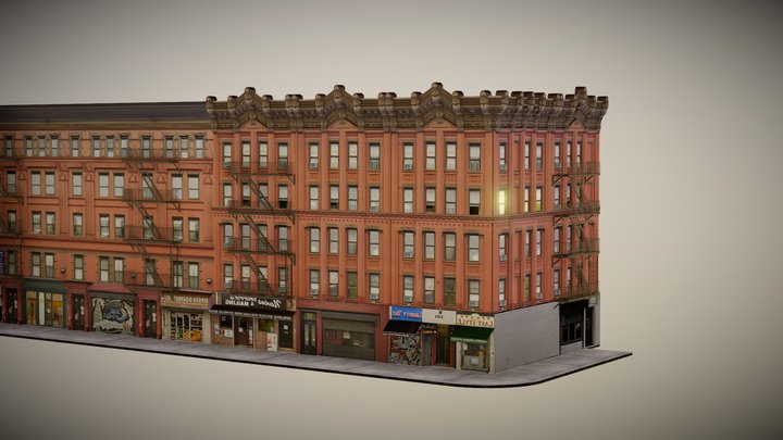City Building 3D Model