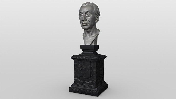 Bust of Prince Joseph Wenzel I von Liechtenstein 3D Model