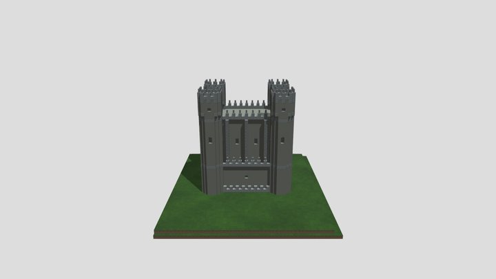 Humanities Castle 3d 3D Model