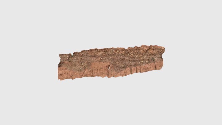 Gravel terrace deposit erosive base – Free 3D Model STL