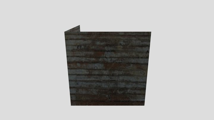 Verlaten hut 3D Model