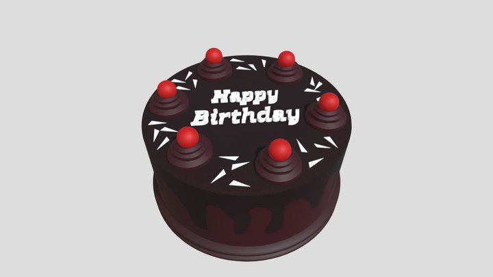 Chocolate Cake – Modello 3D gratuito STL