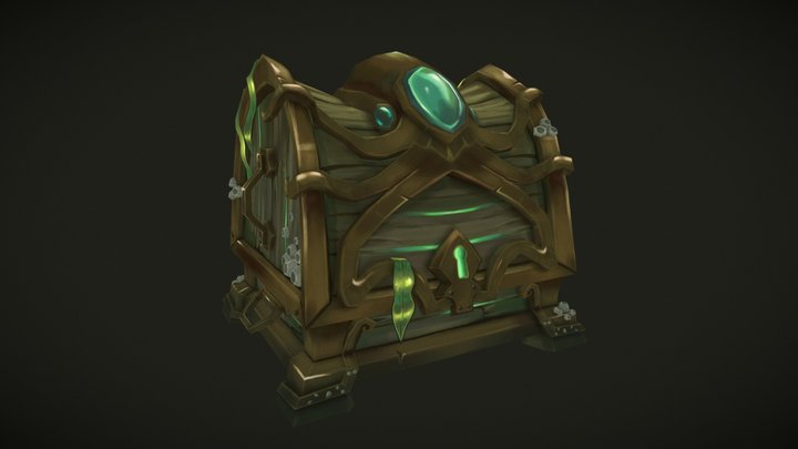 Angler's Treasure - Handpainted 3D Model