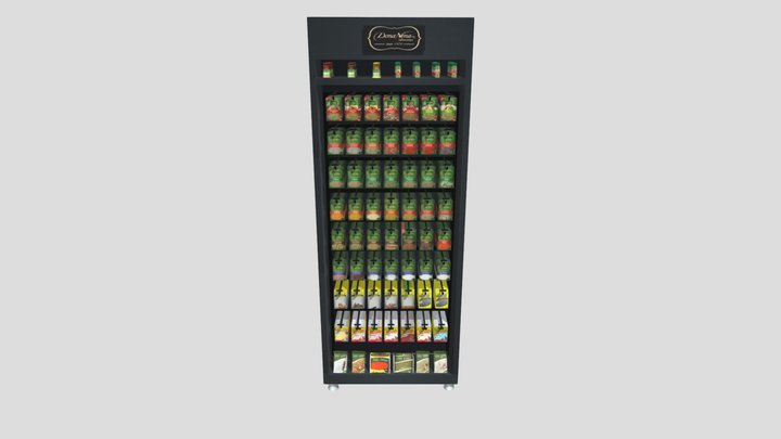 Expositor MDF 3D Model
