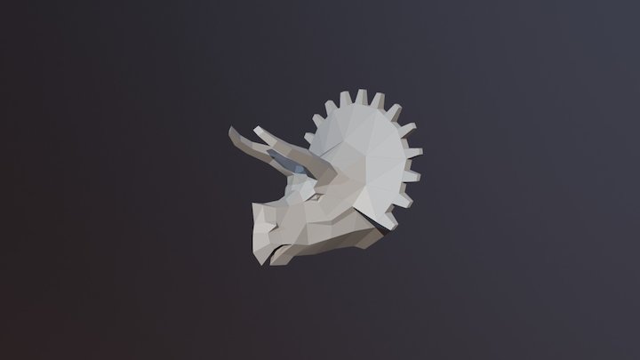 LP_Triceratops_V2 3D Model