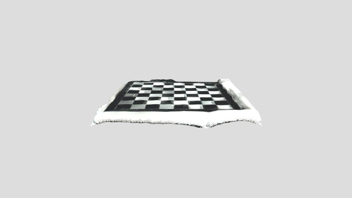 Chess Board photogrammetry 3D Model