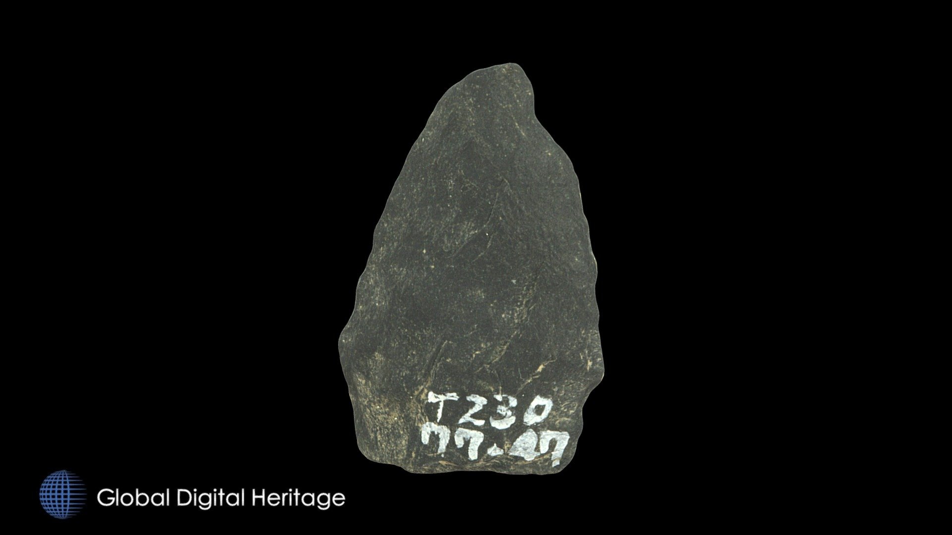 77-47-T230 Biface Fragment. Hot Springs Village