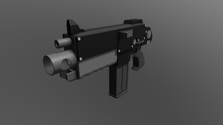 Bolter (Low Poly) 3D Model