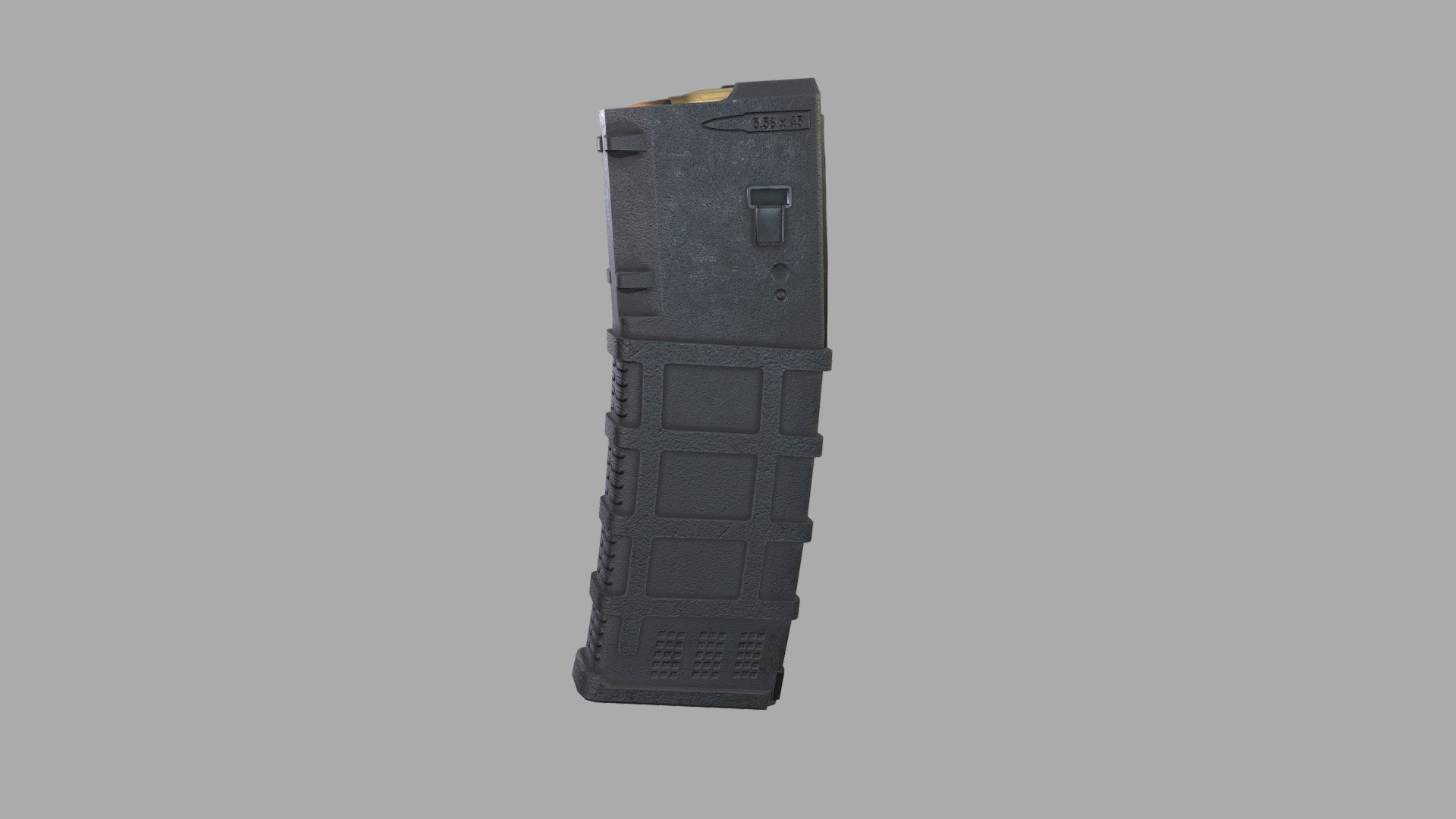 Magpul P-mag Style AR Magazine - Download Free 3D model by Socksthecat ...