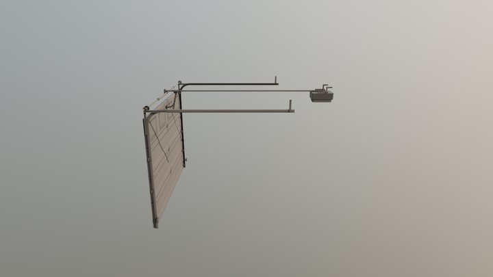 Garage Door Tile 3D Model