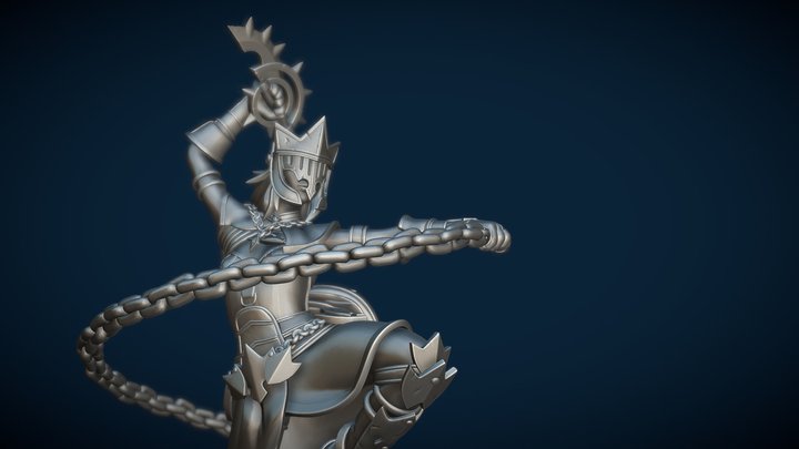 Fire Dancer - Lastra 3D Model