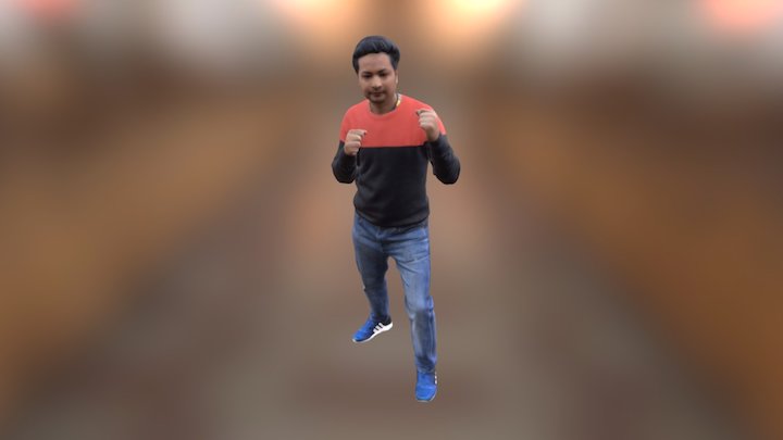 Girish Full Body More cleaned 3D Model