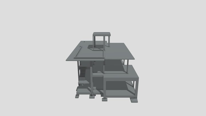 ESTRUTURA 3D - PROJETO PEDRA BRANCA 3D Model
