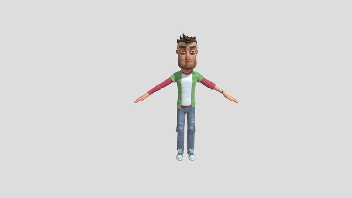 Nicky but cool (2) 3D Model