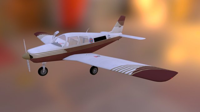Piper Pa 28 "Cadet" – Modello 3D gratuito STL