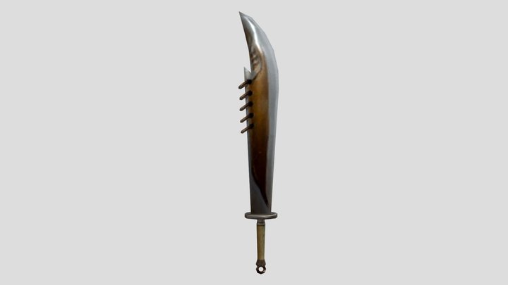 Metin2 - Full Moon Sword 3D Model